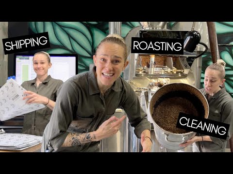 Видео: День из жизни обжарщика кофе (RoasterKat в Black & White Coffee Roasters)