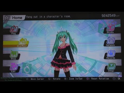 Видео: Hatsune Miku Project Diva F PS3: Немного мастерства и поход в Live-студию!