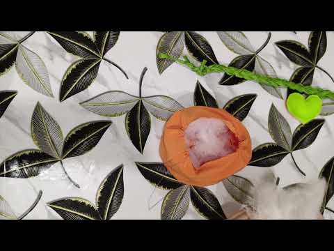 Видео: Алтын күзге асқабақ пішінді сөмке жасау