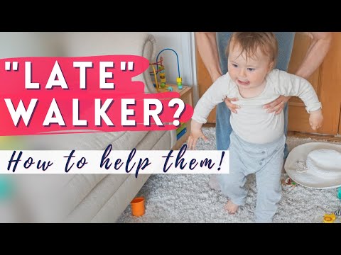 Видео: КАК ПОМОЧЬ РЕБЁНКУ, КОТОРЫЙ ПОЗДНО НАЧАЛ ХОДИТЬ | 18-МЕСЯЧНЫЙ РЕБЁНОК ВСЕ ЕЩЁ НЕ ХОДИТ? ИДЕИ, КАК...