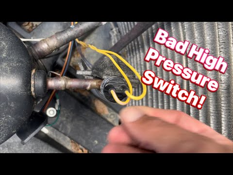 Видео: Тепловой насос Trane с неисправным HPS, диагностирован! #hvac #airconditioner #heating