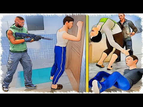 Видео: Скулбойдың ата-анасы енді Андрейге тиіспейді (GTA V)