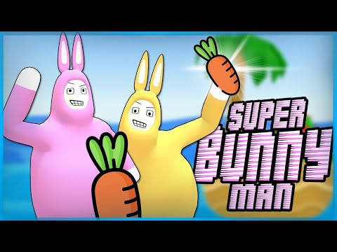Видео: УГАР ДО СЛЕЗ НА НОВЫХ УРОВНЯХ в Super Bunny Man