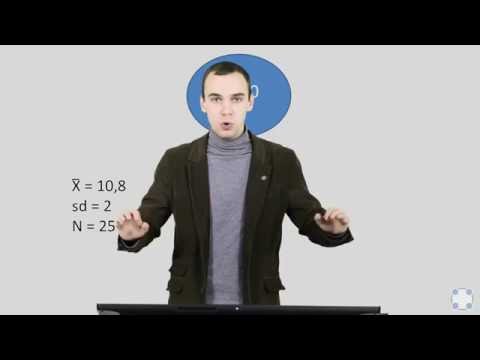 Видео: Основы статистики Часть 2