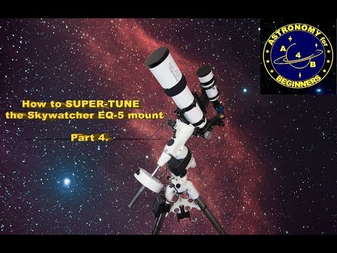 Видео: Как сделать супернастройку монтировки Skywatcher EQ 5. Часть 4