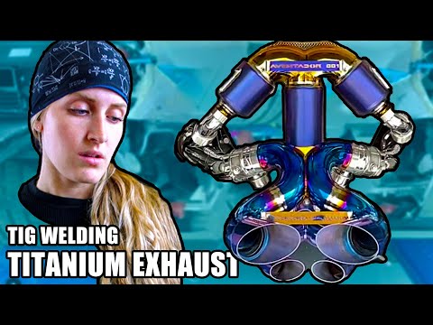 Видео: Сварка экзотических титановых выхлопных систем для суперкаров | Сварка TIG