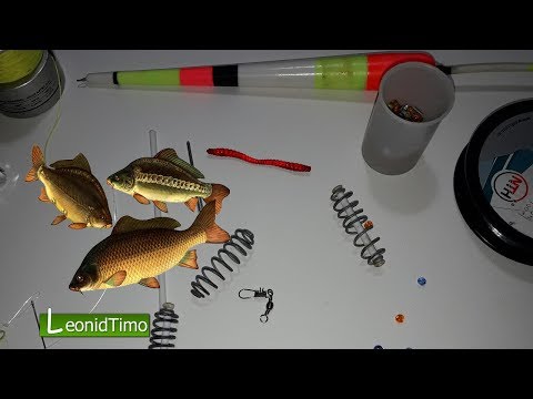 Видео: Поплавочная удочка с кормушкой 🐟 рыбалка на КАРПА 🐟