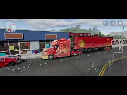 Видео: Truck Simulator Big Rigs👈👍👉 Mobile Gameplay💪, Мобильный игра👉📱👌