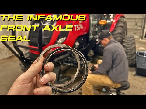Видео: ЛЕГКАЯ замена сальника оси | Трактор TYM