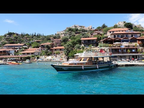 Видео: Отдых в Турции | Демре-Мира-Кекова | Чамьюва, Кемер.