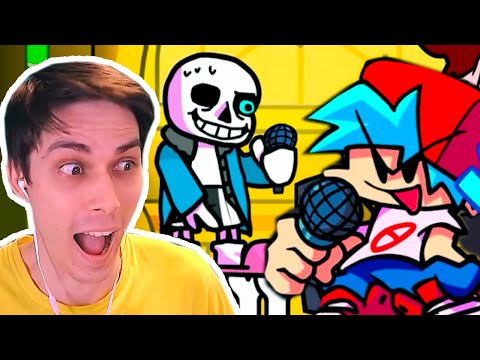 Видео: САНС И BAD TIME В FRIDAY NIGHT FUNKIN ! - Sans Mod [Undertale / Андертейл]