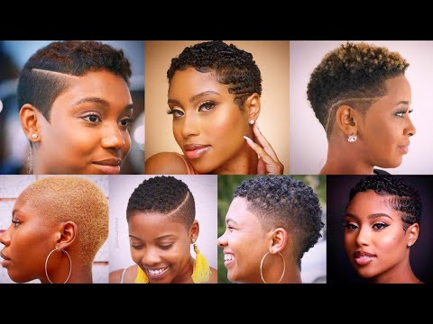 Видео: 💯🔥140+ потрясающих коротких естественных стрижек для женщин | Низкие стрижки для темнокожих женщин 👍