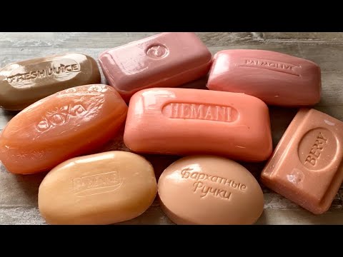 Видео: ASMR Soap cutting | Soap Carving|Резка мыла  | ASMR