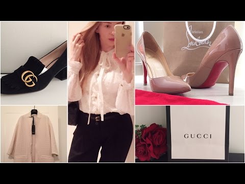 Видео: Покупки* Одежда & Туфли */ Gucci / Pinko / Helmut Lang/Louboutin ...