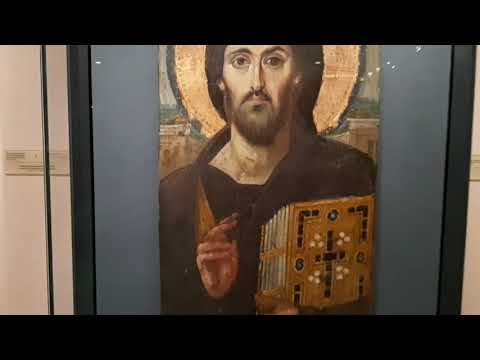 Видео: Монастырь Св  Екатерины Синай + музей  самых древних икон на планете Земля