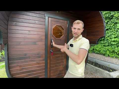 Видео: БАНЯ БОЧКА СПУСТЯ 2 ГОДА. КАК ДЕЛА?