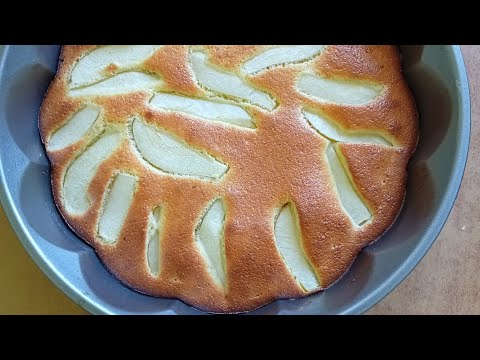 Видео: Заливний пиріг з грушами