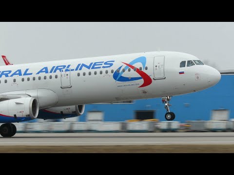 Видео: Скорость отрыва (Vr - Rotate), взлеты в Домодедово, 12.04.21.