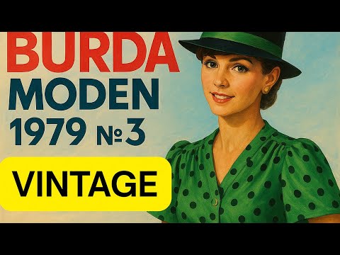 Видео: 👗Burda 1979 №3 — Весняні сукні та ретро-шик 👗✨