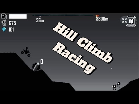 Видео: Мы в черна белом мире ! Hill Climb Racing