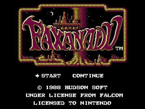 Видео: Полное прохождение Факсанаду (Faxanadu) nes