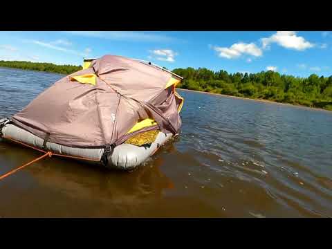 Видео: #5 Сплав с электромотором по диким местам Ветлуги. 5 серия.