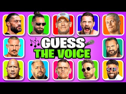Видео: Голосовой конкурс WWE 🎙️✅ Роман Рейнс, Джон Сина, Рэнди Ортон, Сет Роллинз, Коди Роудс, CM Punk