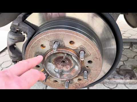 Видео: LC Prado 150 немного работы с задними тормозами