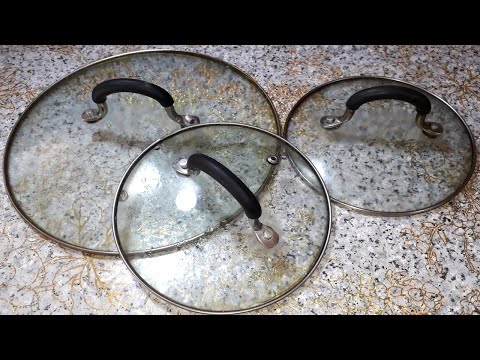 Видео: КАК быстро отмыть СТЕКЛЯННЫЕ крышки./ Работающий  и простой СОВЕТ.