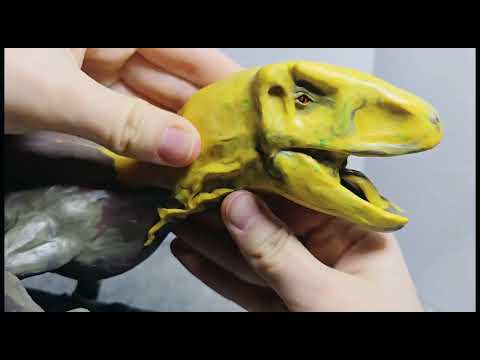 Видео: Лепка Индоминуса Рекса/Indominus rex