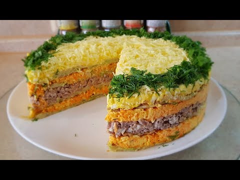 Видео: Закусочный ТОРТ из КАБАЧКОВ 2020, цыганка готовит. Gipsy cuisine.