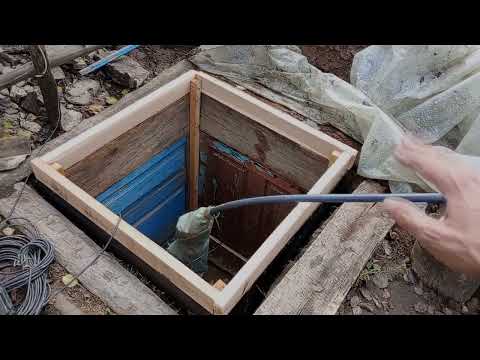 Видео: Обустройство скважины ч1.  Приямок из подручных материалов