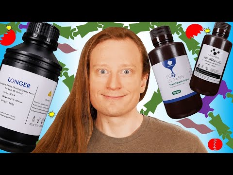 Видео: Доктор наук в области химии объясняет, как использовать смолу для 3D-принтеров