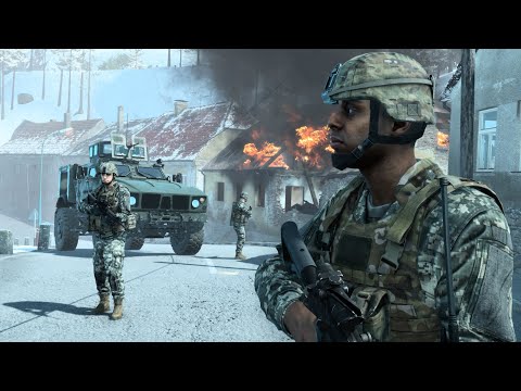 Видео: БОЕВЫЕ ДЕЙСТВИЯ В ARMA REFORGER