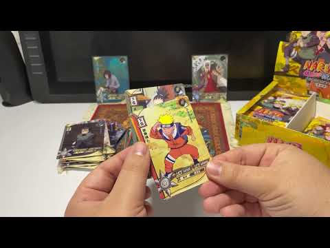 Видео: Naruto Kayou Cards коробка T2W4