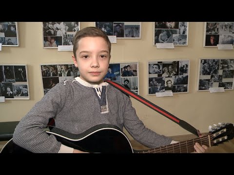 Видео: Выступление Саши Перепелицы на открытии выставки фотографий Владимира Высоцкого