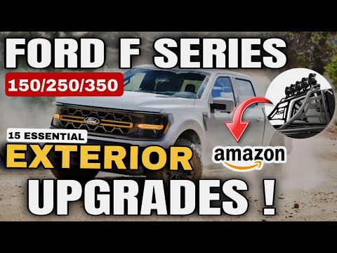 Видео: Более 15 обязательных улучшений экстерьера для вашего Ford F-Series! 🔥 | Издание Amazon 💪 #FordF1...