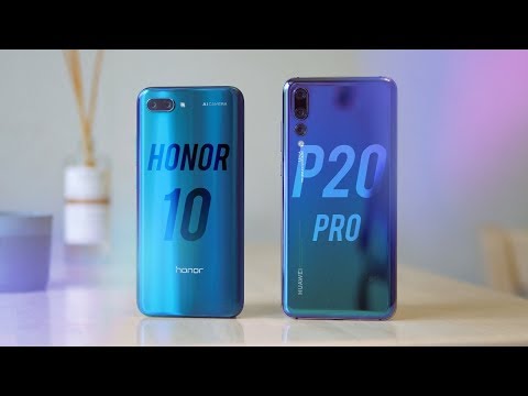 Видео: Honor 10 против Huawei P20 Pro. Стоит ли переплачивать? [4k]