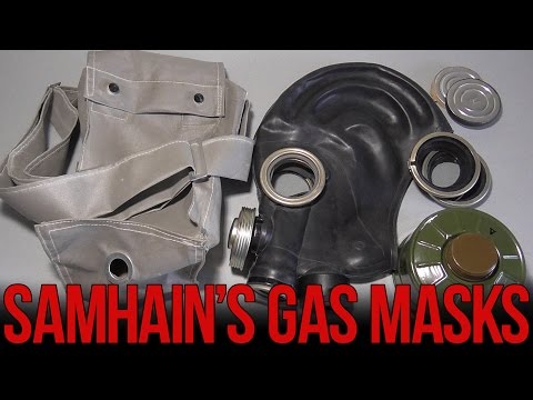 Видео: Обзор противогаза ПРВ-М (ШМ-70р и КРВ-М) | Soviet PRV-M gas mask