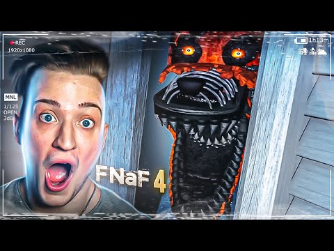 Видео: КТО СИДИТ В ШКАФУ?! НЕ ЗА ЧТО ТУДА НЕ ПОДХОДИ! ПРОХОЖДЕНИЕ Five Nights At Freddy's 4! #4