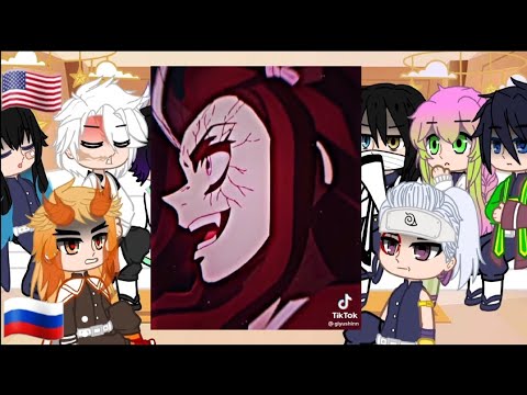 Видео: Hashira react to Nezuko| Реакция хашира на Незуко