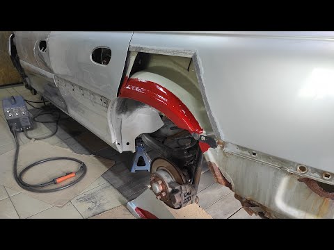 Видео: 👉4 ЧАСТЬ восстановления Opel Omega B MV 6. Сварка левого бока🤛