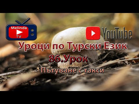 Видео: Уроци по Турски Език 86.Урок Пътуване с такси