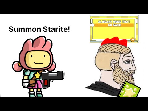 Видео: Можно ли победить Scribblenauts, не используя предметы повторно? (Миры 5 и 6)