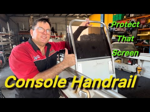 Видео: «Алюминиевые поручни — правильная защита экрана консоли!»