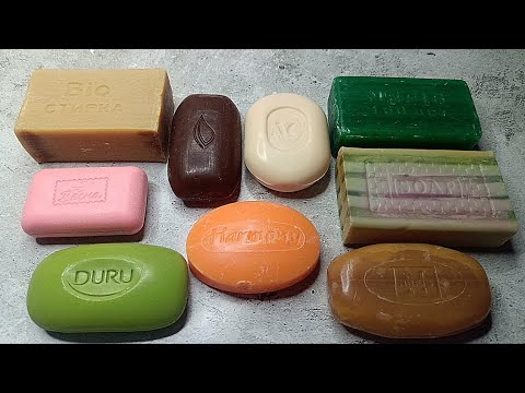 Видео: Soap Cutting🧼ASMR🔪Резка сухого мыла 129