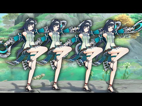 Видео: Я вызвал бесконечные торнадо с помощью четырёх ланьянов | Genshin Impact