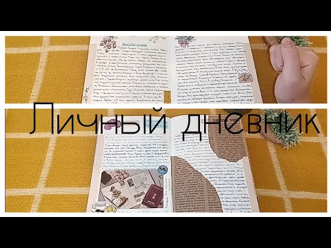 Видео: обзор личного дневника /законченный дневник /my diary 2020