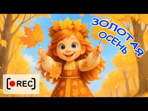 Видео: ЗОЛОТАЯ ОСЕНЬ. Мульт-песенка. Наше всё [rec]