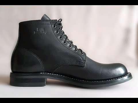 Видео: Urban black Boots и немного о чёрной коже